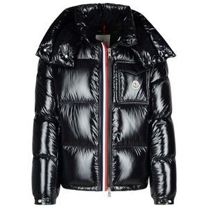 Moncler 'Montbeliard' Black Nylon Down Jacket Men